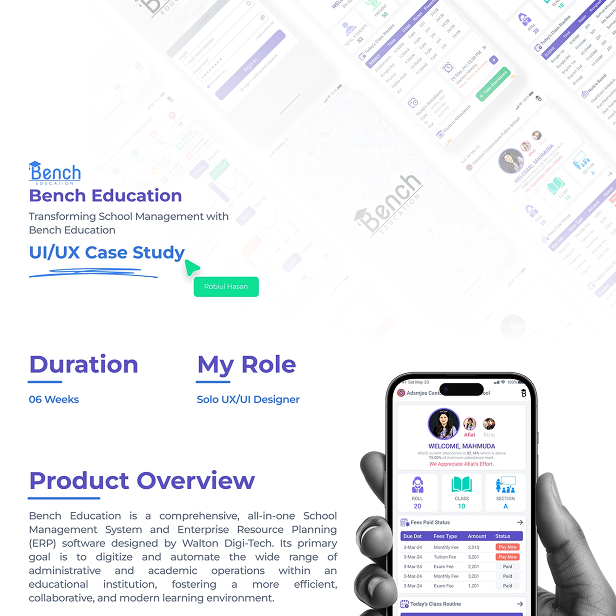 Bench Education Case Study: Education for A Better Society